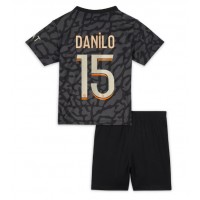 Koszulka piłkarska Paris Saint-Germain Danilo Pereira #15 Strój Trzeci dla dzieci 2023-24 tanio Krótki Rękaw (+ Krótkie spodenki)